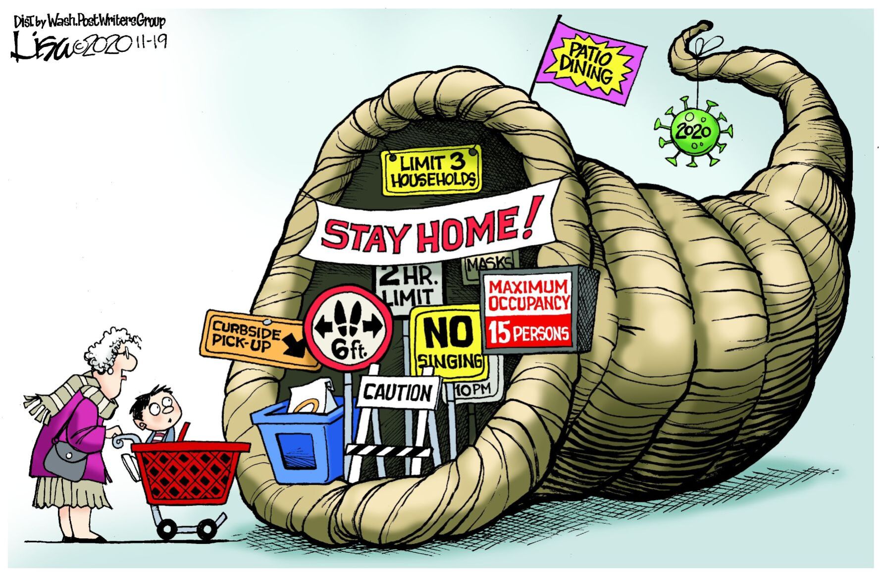 Lisa Benson cartoon